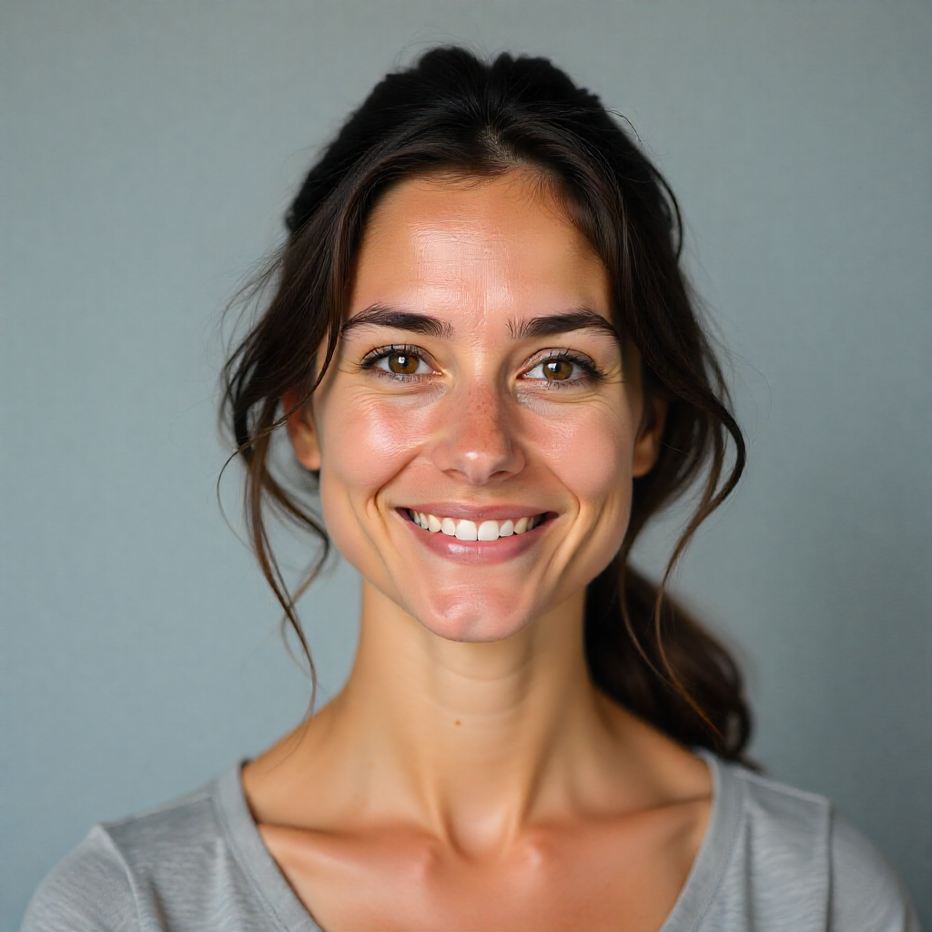 Professional passport photo